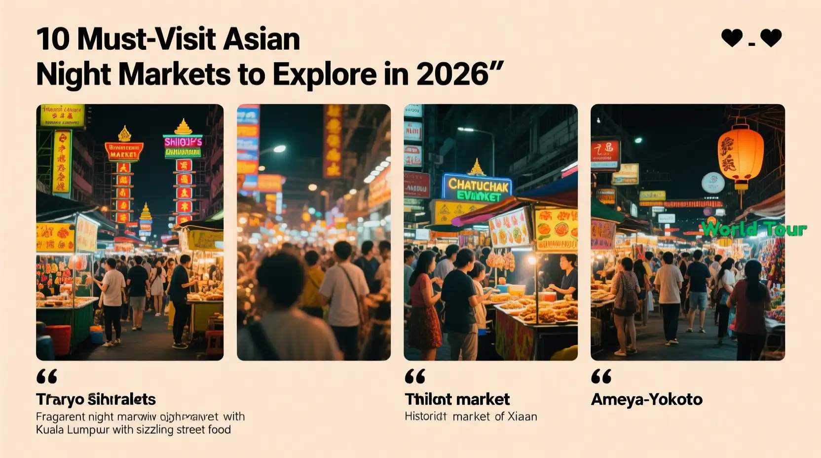 10 Must-Visit Asian Night Markets to Explore in 2026: A Foodie’s Ultimate Guide