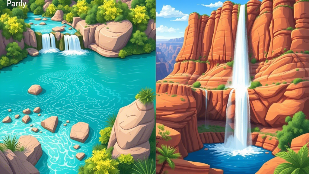 Havasu Falls vs Grand Canyon