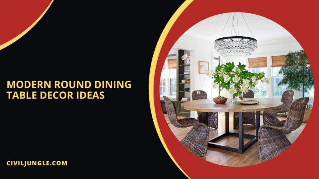 20 Stunning Round Table Decor Ideas for Every Occasion - Image 3