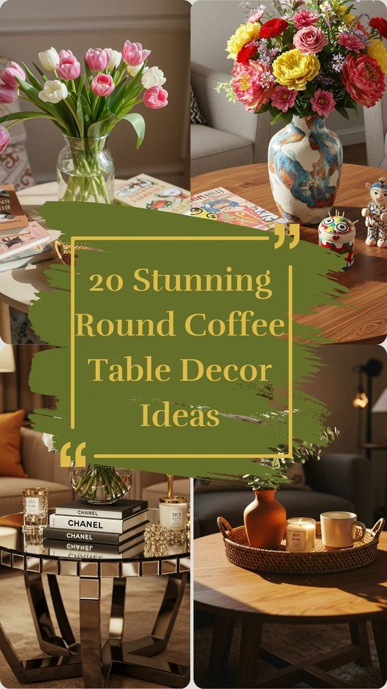 20 Stunning Round Table Decor Ideas for Every Occasion - Image 4