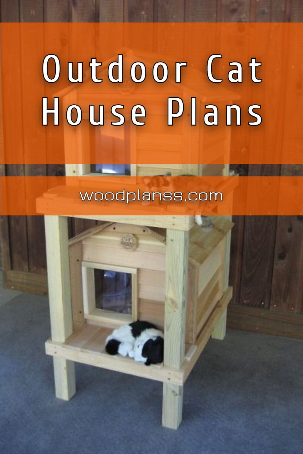 DIY Outdoor Cat House Plans: Build a Cozy Shelter for Your Feline Friend - Image 3